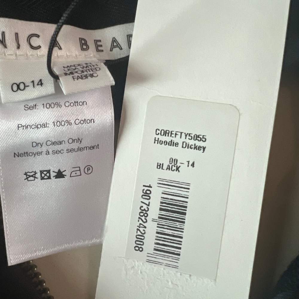 2810 Veronica Beard Faustine Dickey Jacket & Black Hoodie Dickey size 2 - Picture 8 of 16